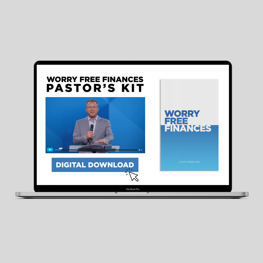Worry Free Finances Digital Pastor's Kit